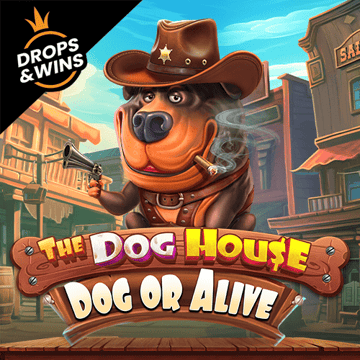 The Dog House - Dog or Alive slot logo by Pragmatic Play at Energy Casino