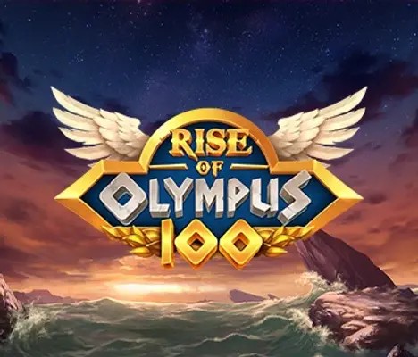 Rise of Olympus 100 online game logo by Play’n GO on energycasino.hu.net